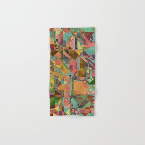 Aztec Vintage Pattern 03 Hand & Bath Towel