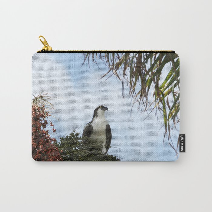 Osprey with berries Carry-All Pouch