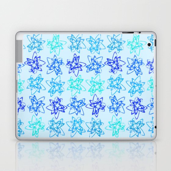 Blue Orbits Laptop & iPad Skin