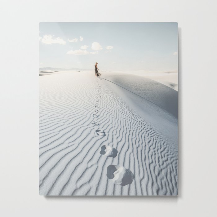 White Sands Metal Print