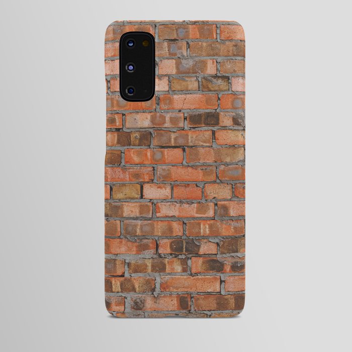 Texture of an old brick wall closeup Android Case