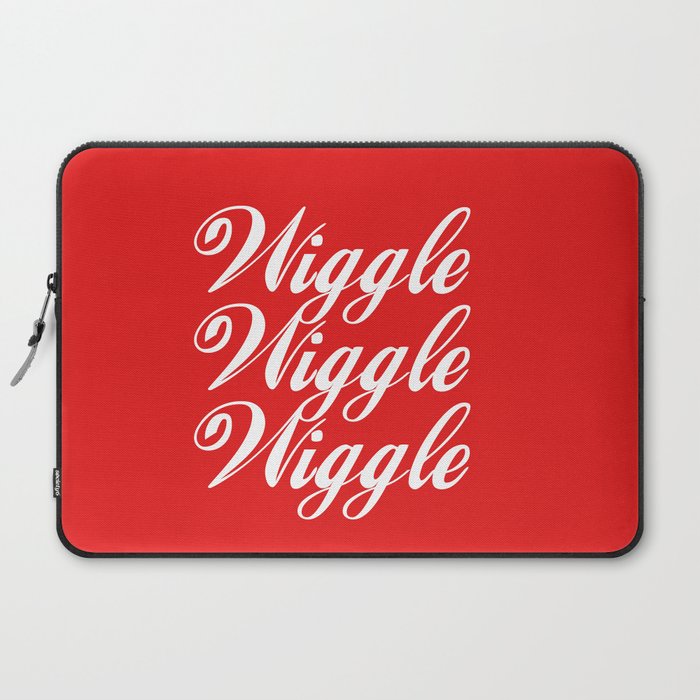 Wiggle Wiggle Wiggle Laptop Sleeve by Poppo Inc. | Society6