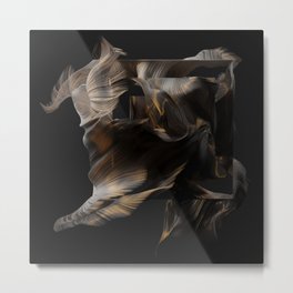 Flow Abstract VII Metal Print
