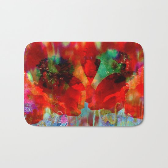Simple as flowers Bath Mat