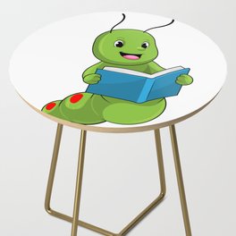 Caterpillar at Reading with Book Side Table