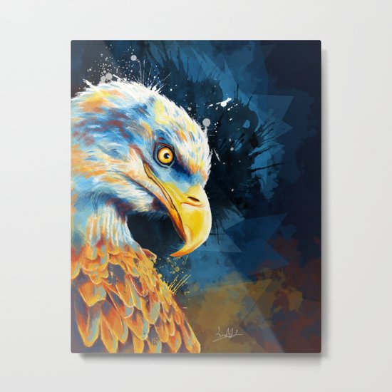 Eagle Eye Metal Print