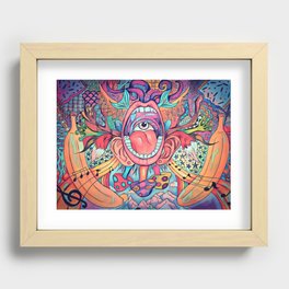 Psych Recessed Framed Print