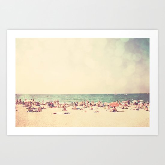 like something out of a beach boys song ... Art Print