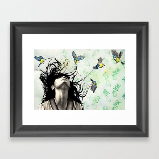 Take Me Away Framed Art Print