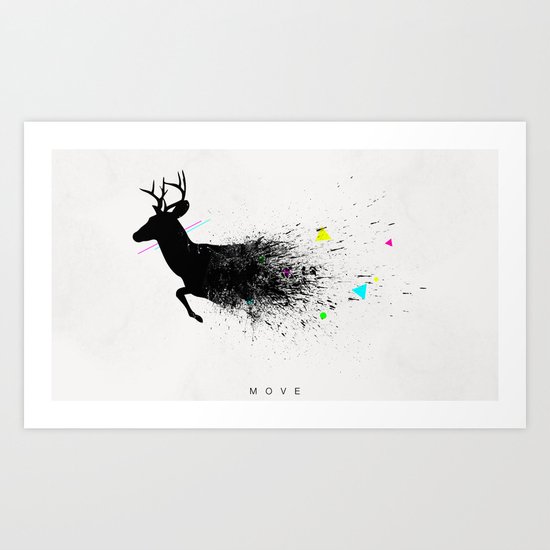 Move Art Print