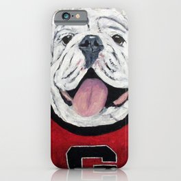 UGA Bulldog iPhone Case