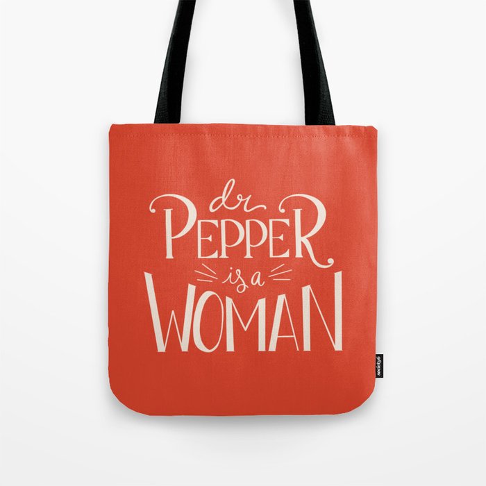 Canvas Tote Bag - Dr Pepper