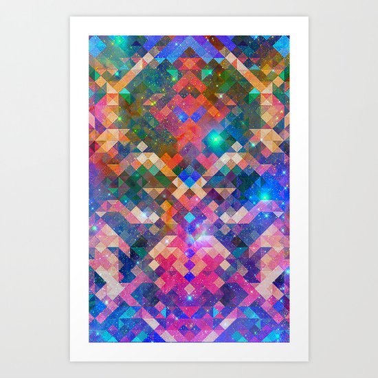 Geocosmic Art Print
