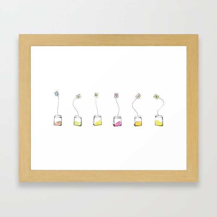 Which tea to choose? Framed Art Print