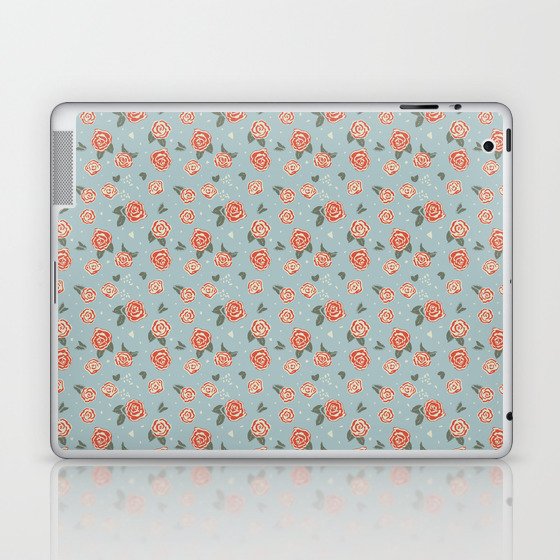 Rose Sprinkle Pattern By SalsySafrano. Laptop & iPad Skin