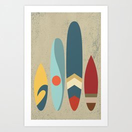 New day.new waves Art Print