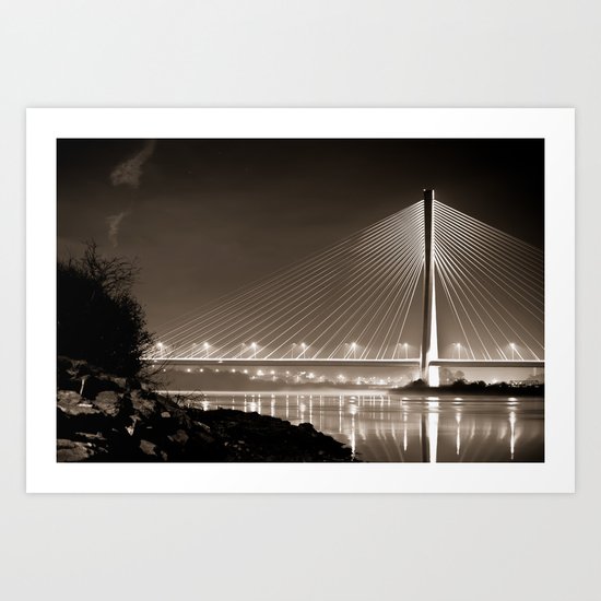Waterford Bridge Art Print