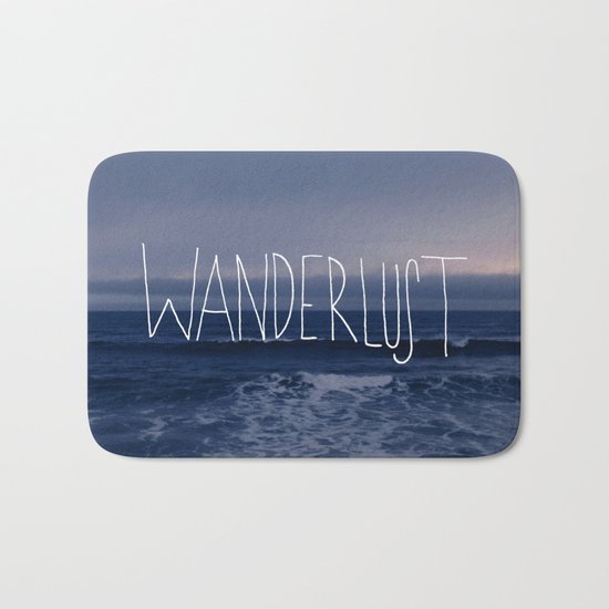 Wanderlust Ocean Bath Mat