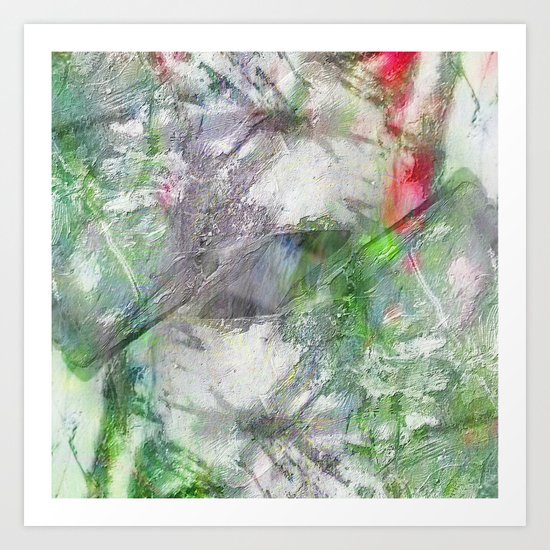 Texture abstract 2017 001 Art Print