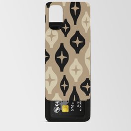 Floating Lanterns 621 Black and Beige Android Card Case