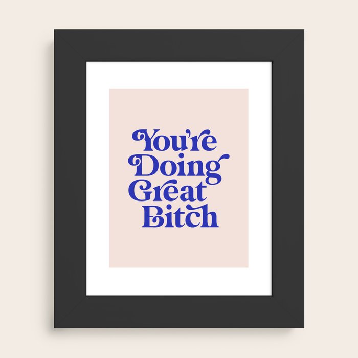 Framed Art Print