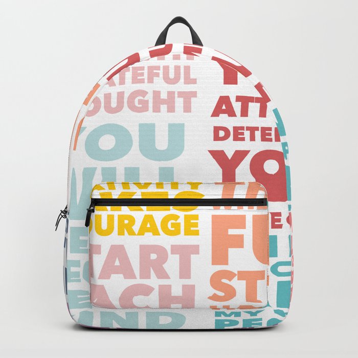 All The Positivity  Backpack