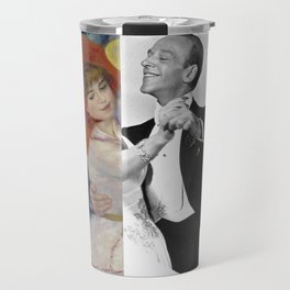 Renoir's Dance at Bougival & Fred Astaire (with Ginger Rogers) Travel Mug