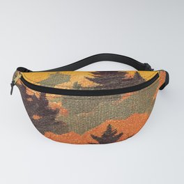 Autumn Forest Camouflage Fanny Pack