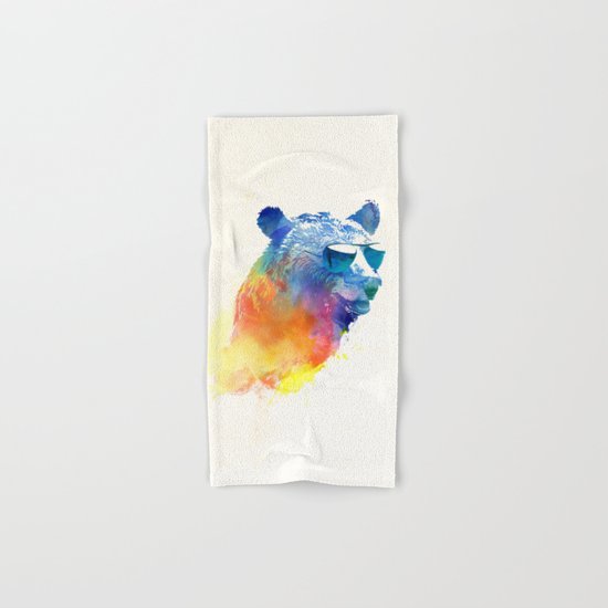 Sunny Bear Hand & Bath Towel