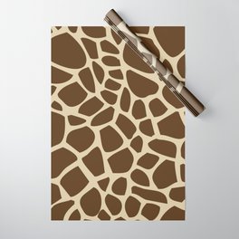 Giraffe Print Pattern Wrapping Paper
