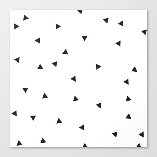 Mini triangles Canvas Print
