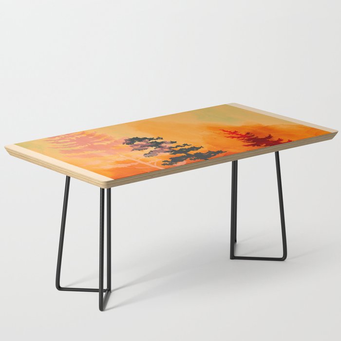 Forest in sunset  Coffee Table