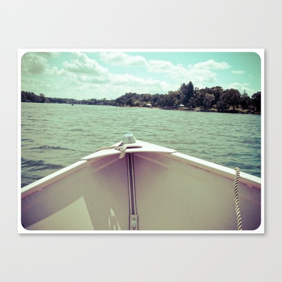 Sometime This Life, I'm Going to Sail Away Canvas Print