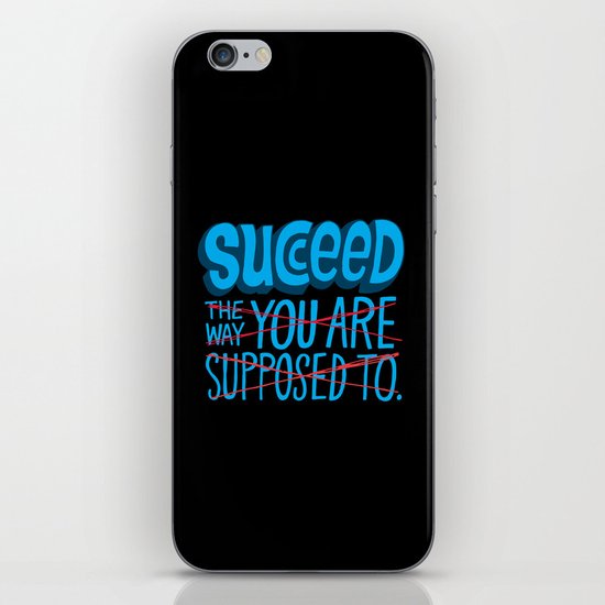 Succeed. iPhone & iPod Skin