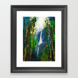 Yosemite Falls Framed Art Print