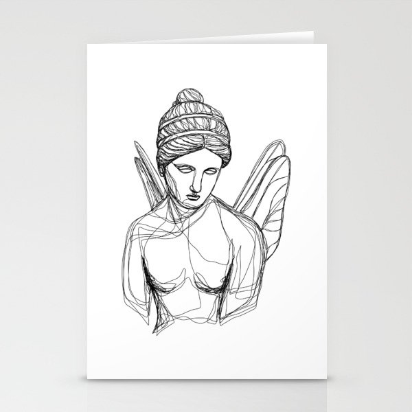 Psyche Greek Goddess Stationery Cards