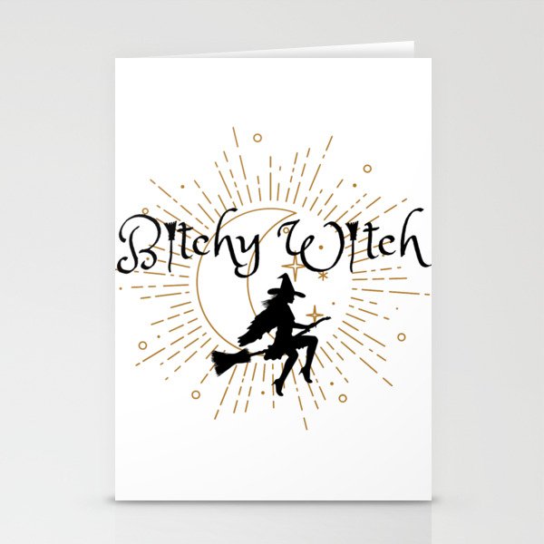 Bitchy Witch Stationery Cards