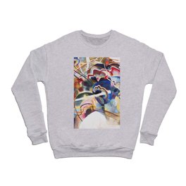 Vintage Kandinsky Abstract Painting Crewneck Sweatshirt