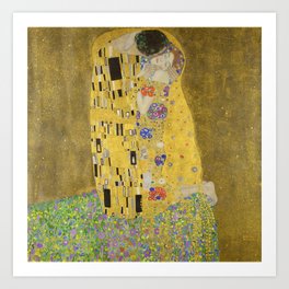 The Kiss - Gustav Klimt Art Print