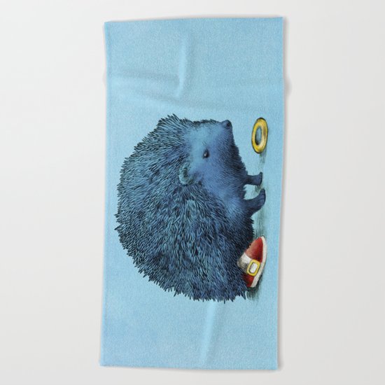 Sonic (color option) Beach Towel