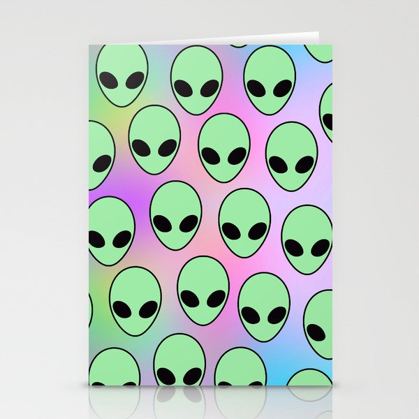 Aliens Stationery Cards