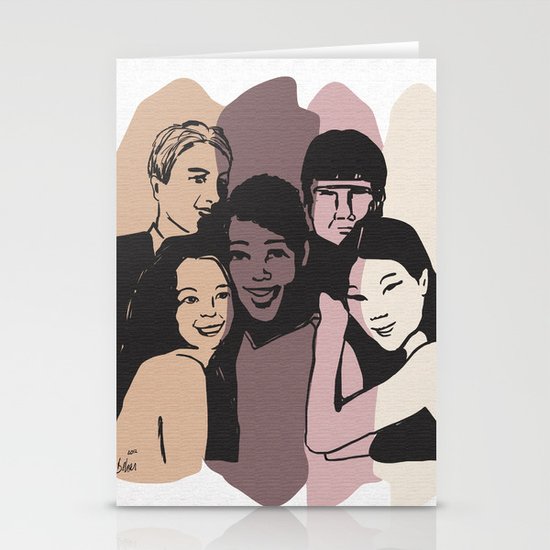 Imagine all the people.. Stationery Cards