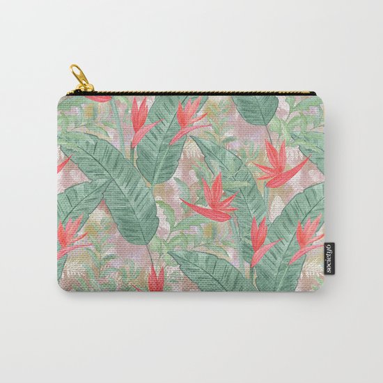 Tropical pattern 3 Carry-All Pouch