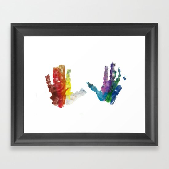 Rainbow Framed Art Print