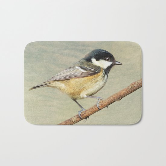 Coal Tit Bath Mat