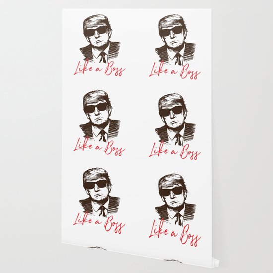 Like A Boss President Donald Trump Sunglasses Wallpaper By