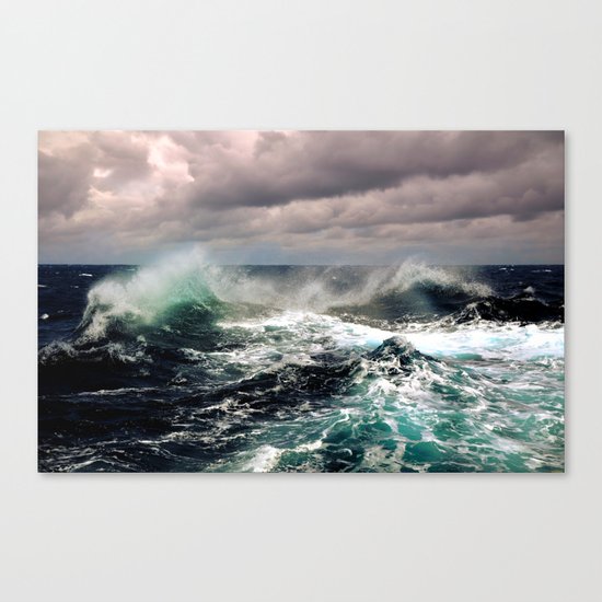 Waves XCI Canvas Print