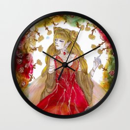 Autumn Glamour Wall Clock