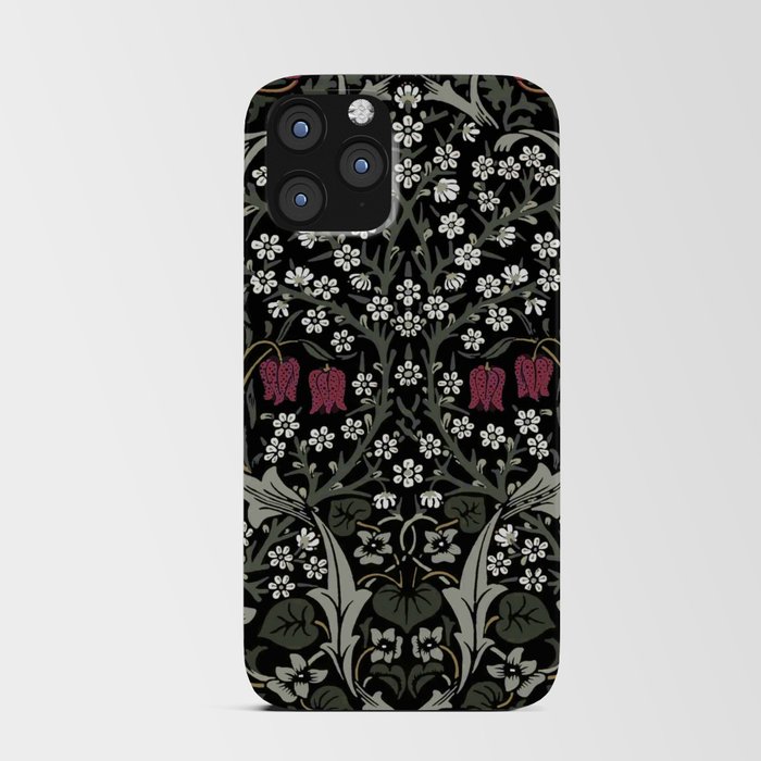 William Morris Vintage Blackthorn Forest Berry iPhone Card Case