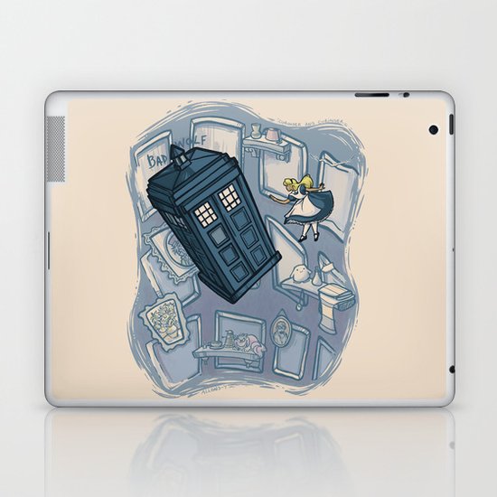 Falling Laptop & iPad Skin
